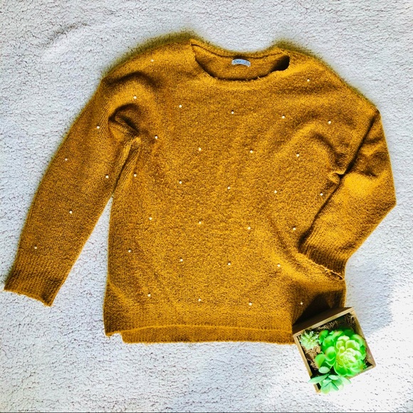 Dex Sweater, long with pearl detail - Picture 2 of 6